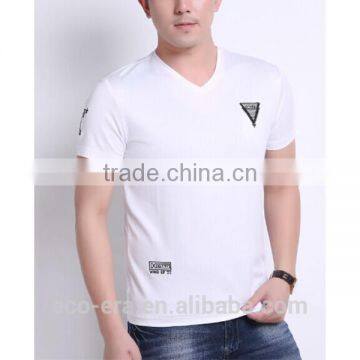 190g High Quality Bamboo T Shirt OEM Wholesale Shirts