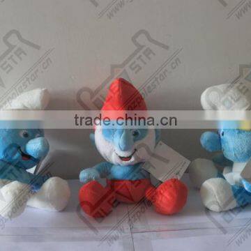25*20cm cartoon doll mascot costumes blue dolls