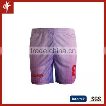 full sublimation Pruple football shorts