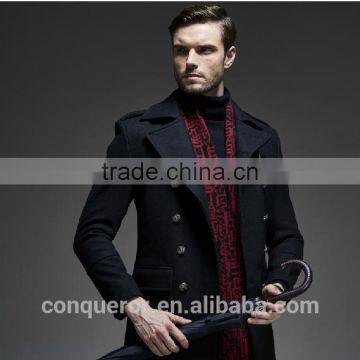 Wool Winter Coat Made to Measure Men Overcoat BCZ012 photo-3