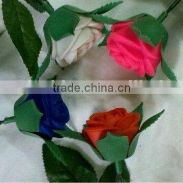 plastic gleamy flower