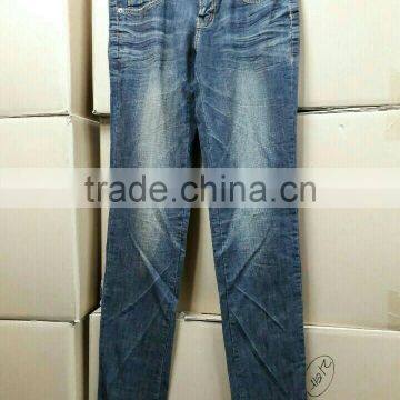 Cheap Stock Lot Sale Various Man Woman's Denim Jean From Korea photo-6