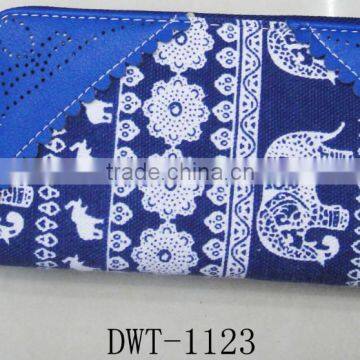 Lady New Cotton Canvas Diversity Hot Wallet photo-3