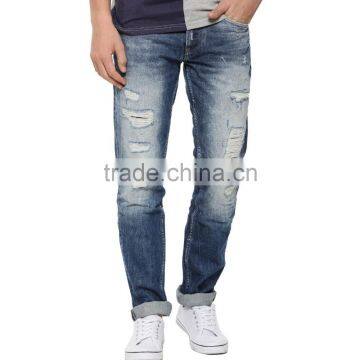 factory price ripped jeans men 2016 denim custom your private design