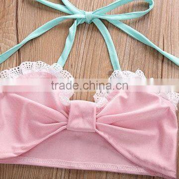 Summer Beachwear Girls Bikini Kids Beach Wear 2 Piece Suit photo-4