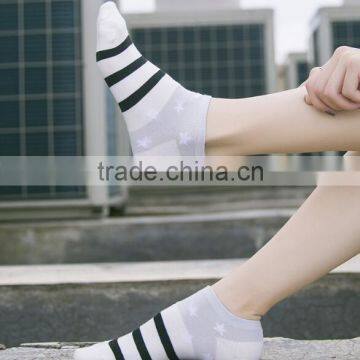 Zm33554a Fashion Simple Cheap Women Cotton Boat Socks for Wholesale photo-6