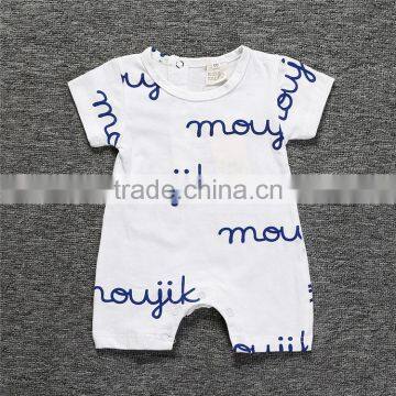 S17534A Baby Clothes Newborn Fashion Boys Rompers photo-3