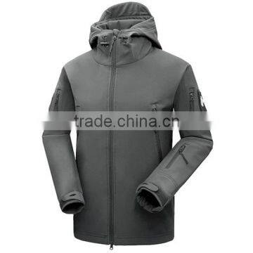 Promotional Black Softshell Jacket with Custom Design