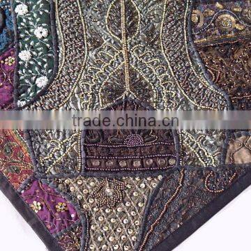Designer Interior Decoration Ethnic Sari Pillow 26" photo-4