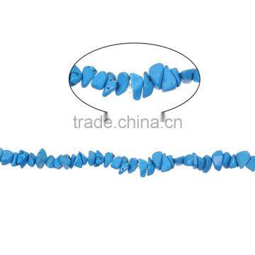 Turquoise Gemstone Loose Beads Irregular Blue