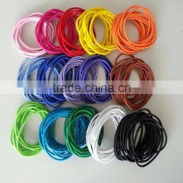 color hair tie without metal