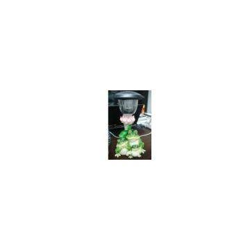 Acrylic Resin Crafts Garden Decorative Statue Led Light
