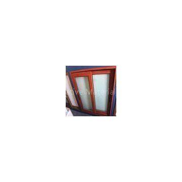 Security fly screen european style aluminum sliding window for office building