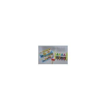 Knock Musical Instrument Xylophone Kids Wooden Toy Kits with Bar / Lovely Little Rabbit
