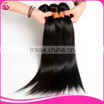 Sy Hair Can Be Curled Well Good Quality Cheap Brazilian Virgin Straight Hair Weave photo-4