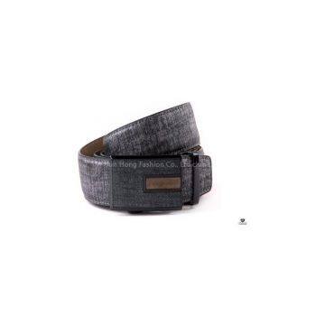 PU automatic buckle male belts