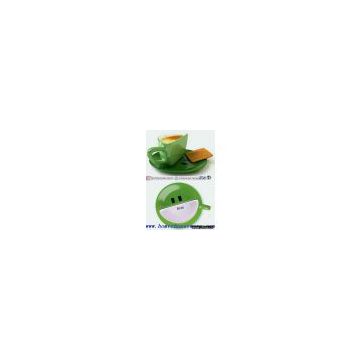 HMCM1079 Ceramic Mug and Saucer  (Moq:5000pcs)