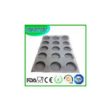 Factroy Price Perforated Silicone Silform Hamburger Bun Mold photo-3