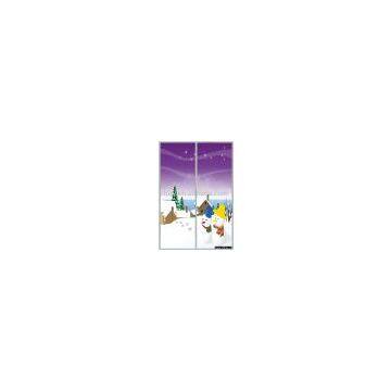 Wardrobe Color Painting Door Panel(ZH-B029) ( wardrobe panel, clothes cabinet, UV panel, kitchen cabinet, baking varnish panel)