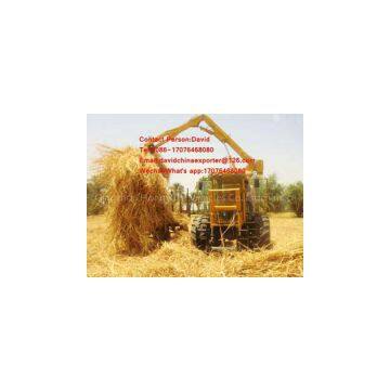 hongyuan sugarcane loader HY-9800 sugar cane grab loader working in South Africa