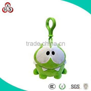 custom cute plush keychain &cut the rope plush toy