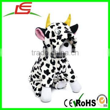 Dairy Cow Clothes Costume Milk Cow Coat Pet Dog Winter Warm Clothes photo-3