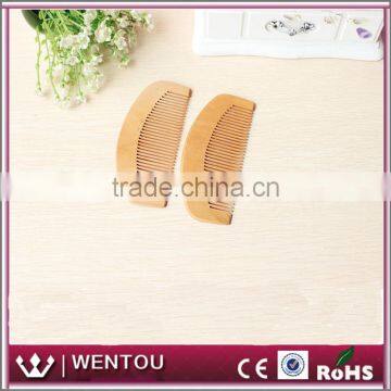 Personalized Health Care Natural Peach Wood Hair Comb