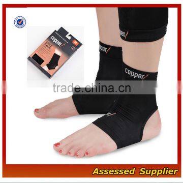 Custom Copper Wear Copper Compression Ankle Sleeve Copper Ankle Support One Pair MLL725