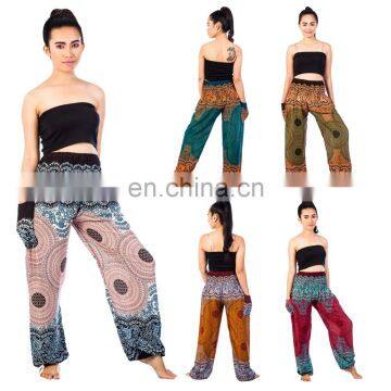 Rose Flower Harem Yoga Ginny Dance Hammer Trousers Pants