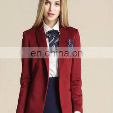 OEM Perennial production school uniforms for girls, kids, children, students, school age big size, T/C