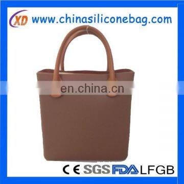 New Arrival Beach Bag Silicone Tote Bag for Lady Leather Tote Bag Purse and Handbag photo-5