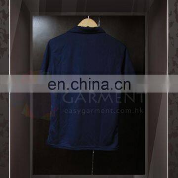 Custom Promotion Logo Printing CVC Short Sleeves men Polo Tshirt