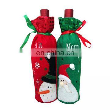 Hot Sale Christmas gift bag wine packing bag wine bottle bag