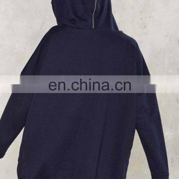 Ladies Oversized Silhouette Classic Pocket Slit Sweatshirt photo-3