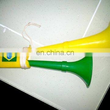 Brazil fans cheering toy plastic horn