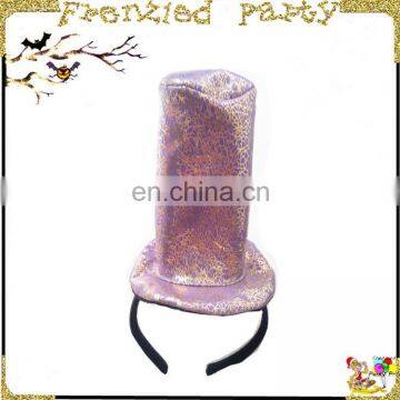 Latest party headband mini top hat party headband FGHD-0053