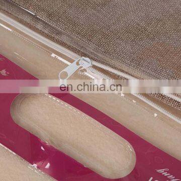Wholesale Customized Transparent Waterproof Clear Plastic Pvc Towel/cloth Packaging Bag Guangzhou Factory photo-4