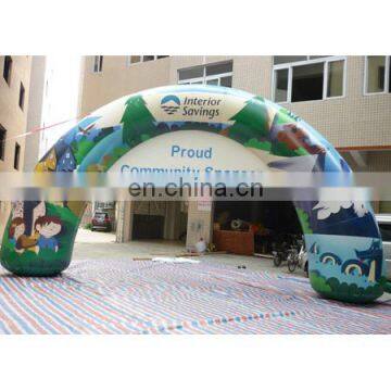 New Style Inflatable Full Digital Printing Arch Door or Gantry for Event With Banner Customized Size Colour Artwork photo-2