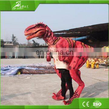 KAWAH Customized Lifelike Realistic Walking Adult Raptor Dinosaur Costume