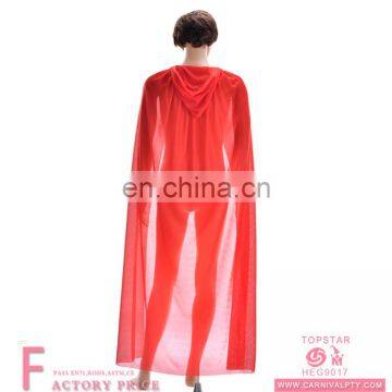 Halloween Carnival Party cloak Red long cape dress for sale