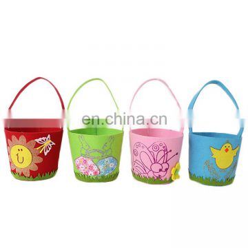 MCH-2320 New funny wholesale Easter decoartion various Easter baskets for kids