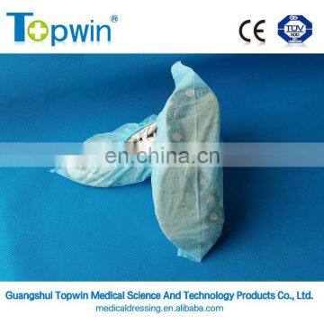 blue waterproof or common type Disposable oil-resistance shoe covers