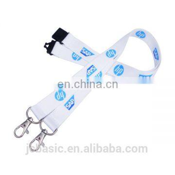 Custom polyester neck printed logo lanyards