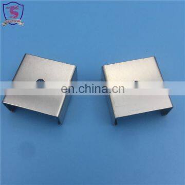 small metal fabrication sheet zinc plated bracket stamped parts