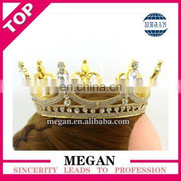 Jewelry Bridal Wedding Rhinestone Crown for Sale photo-3