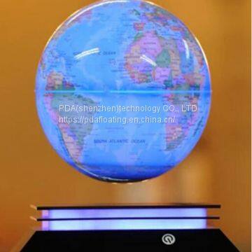 new led light base magnetic floating bottom globe 6inch 7inch 8 inch toys