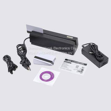 MSR606 magnetic card reader compatible with wind10 system