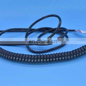 Spiral Spring Cable/spiral Truck Cable/spring Electric Cable Low Voltage Flexible Retractable Spiral Spring Coiled Cable photo-7