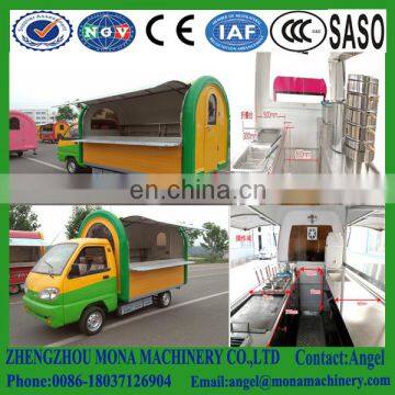 Motor Tricycle Mobile Fast Bus Snack Selling Street Food Cart photo-4