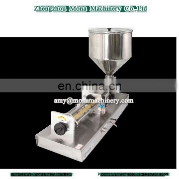 Best selling eco-friendly double heads semi-automaic fruit jam filling machine